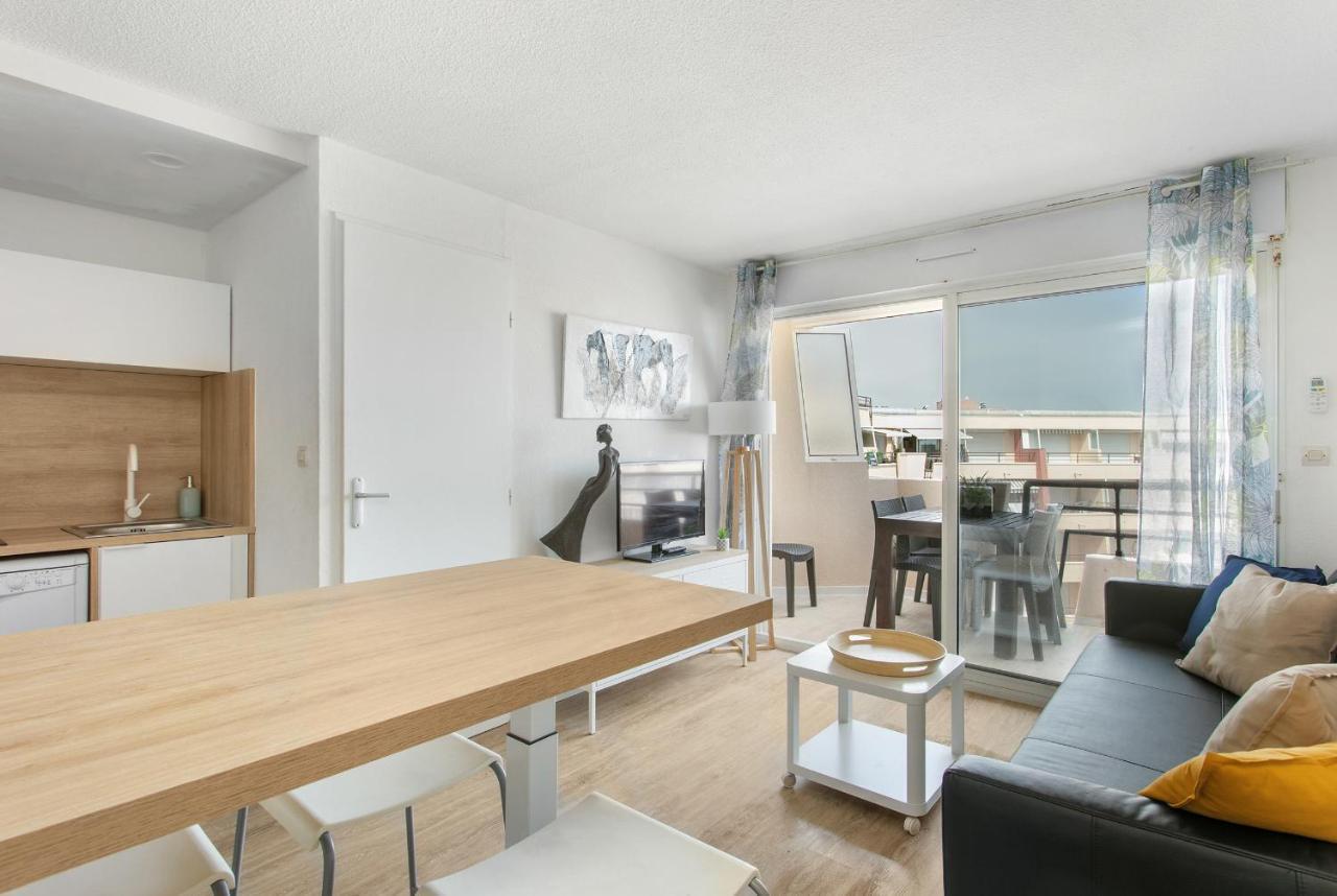 Appartement T3 Terrasse Vue Sur Mer, Piscine, Parking, Wifi Et Clim Sète Exterior foto